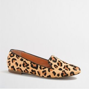 J. Crew Factory leopard Cora loafers size 7.5